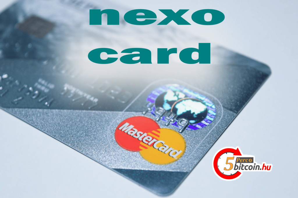 Érkezik a Nexo Card | A Nexo a Mastercarddal lépett egyezségre 5percbitcoin
